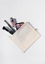 Load image into Gallery viewer, AOA Canvas Pouch - Flamingos
