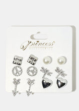 Load image into Gallery viewer, 6-Pair Multi Design Earrings
