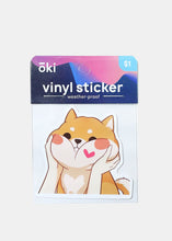 Load image into Gallery viewer, Oki Sticker- Heart Cheeks

