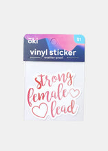 Load image into Gallery viewer, Oki Sticker- Strong Female Lead
