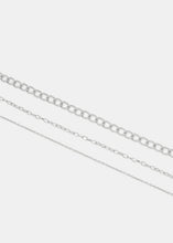 Load image into Gallery viewer, 3-Piece Linked Chain Necklace Set
